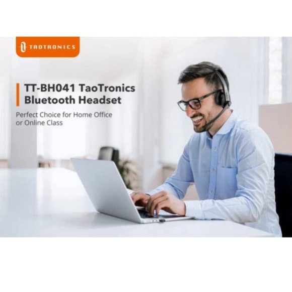 Taotronics TT-BH041 Bluetooth Wireless Mono Headset Headphone SB59 - Picture 4 of 6